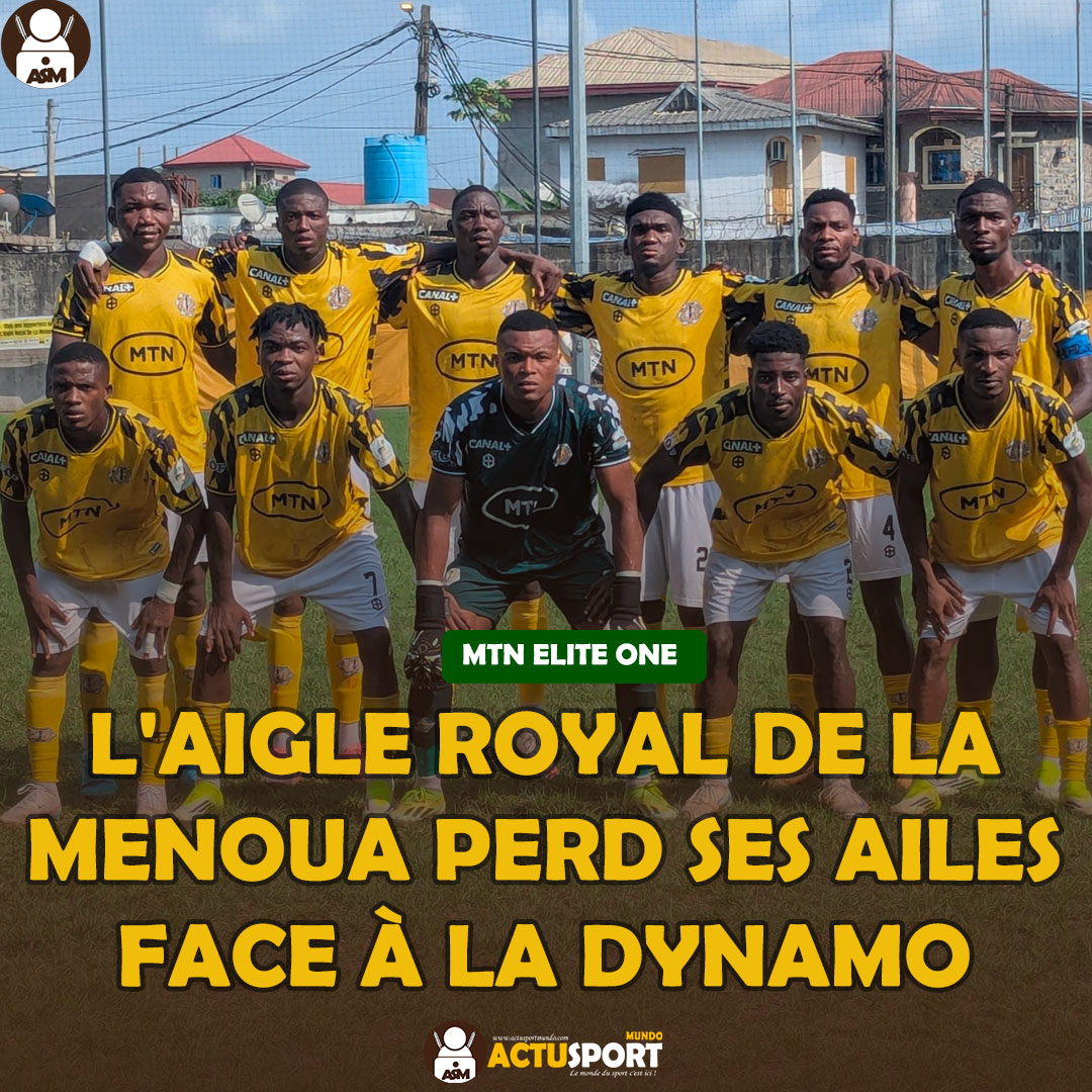 MTN ELITE ONE : L'Aigle Royal de la Menoua perd ses ailes face à la Dynamo