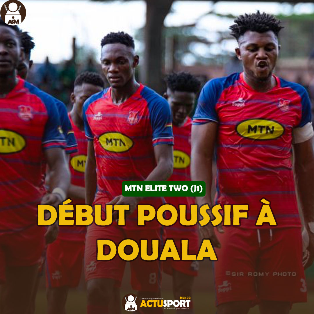 Mtn Elite two (J1) : Début poussif à Douala